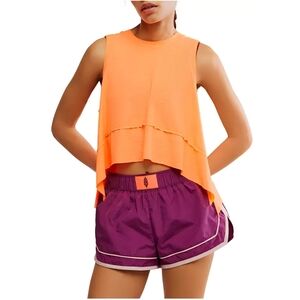 FP Movement Tempo Tank In Neon Coral, NWT